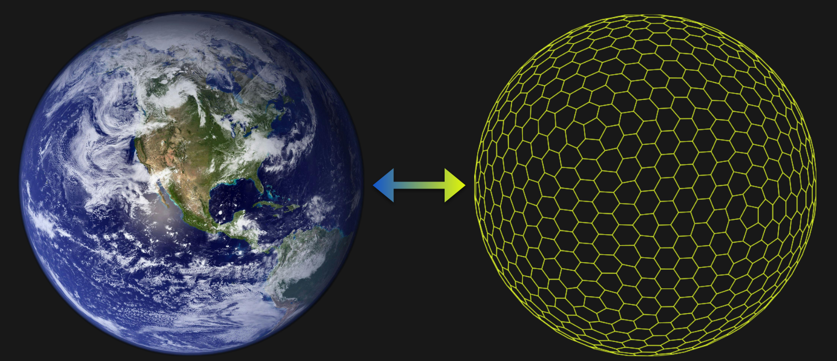 The DGGS World Model paradigm shift: transitioning from legacy layers to a structured global fabric (courtesy of GeoInsight)